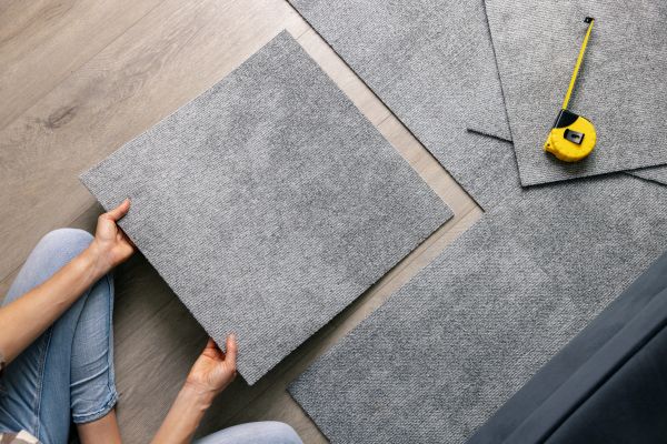 Carpet Tiles Installation in West Palm Beach